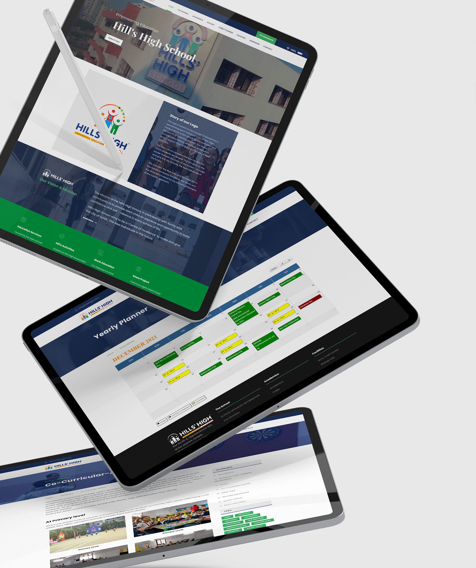 Hills high school and Hills Nursery