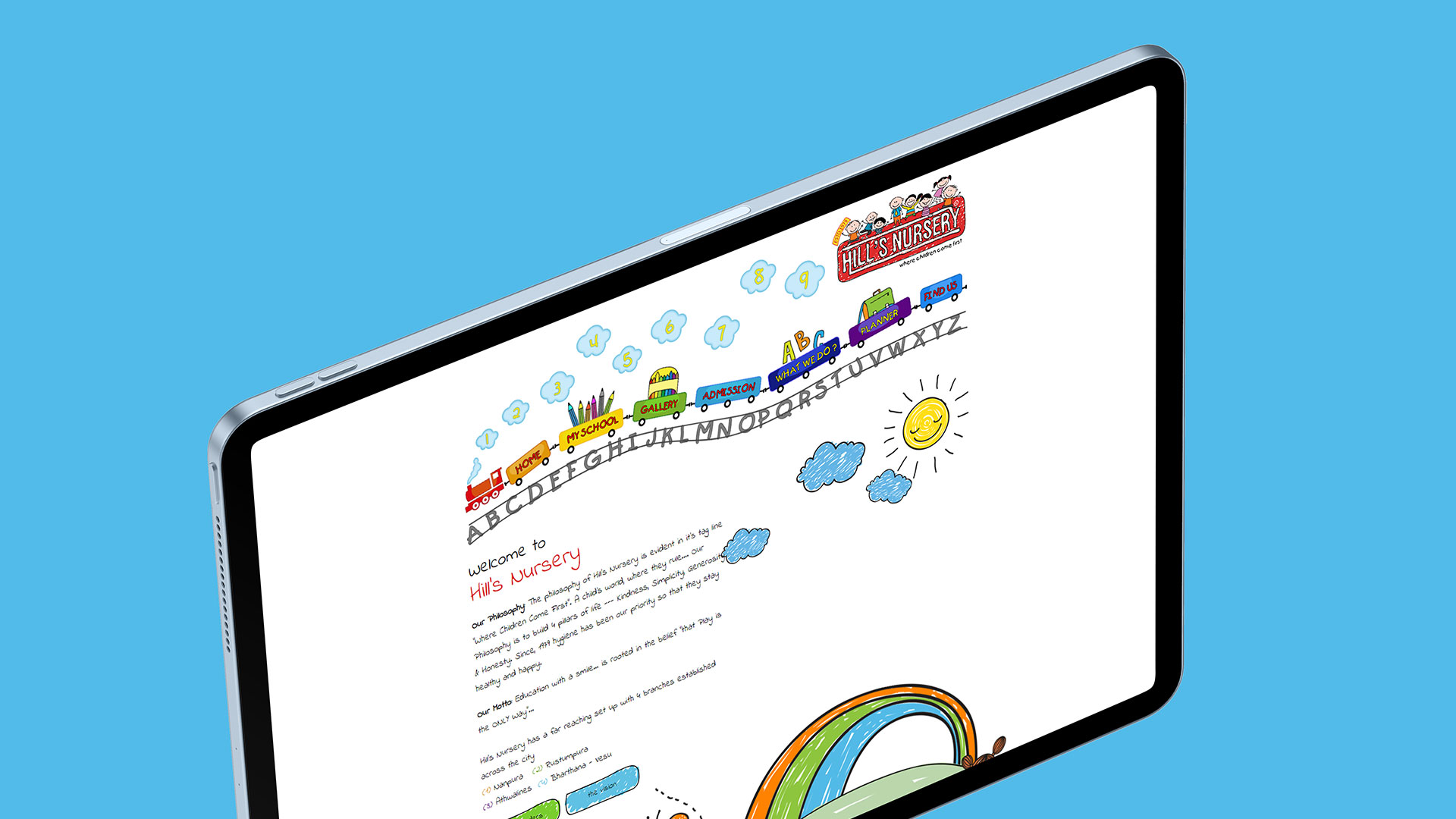 Hills high school and Hills Nursery